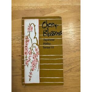 Cherry-Blossoms Japanese Haiku Series III Peter Pauper Press 1960 Vintage Book